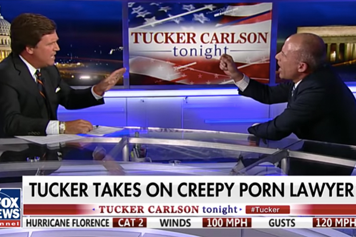 tucker carlson michael avenatti creepy porn lawyer