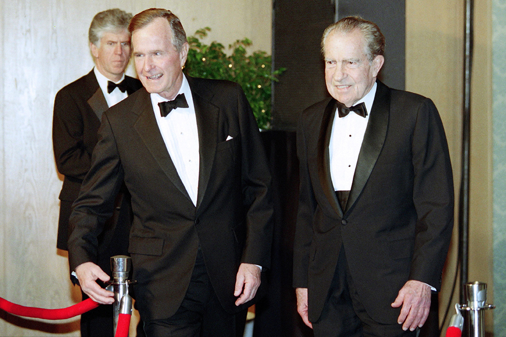 george hw bush richard nixon