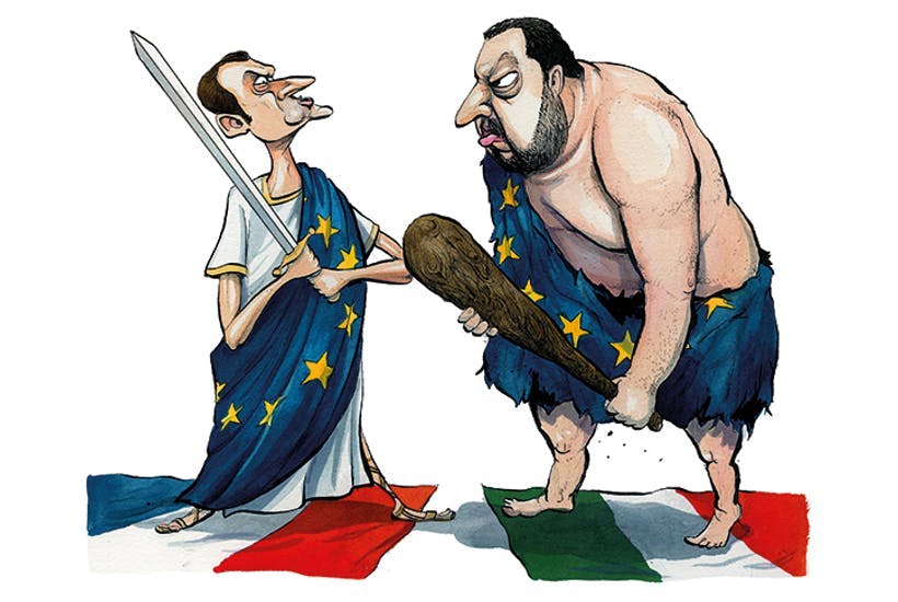 macron salvini populists