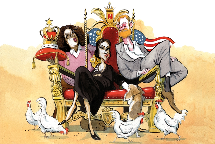 revenge battle royal harry meghan