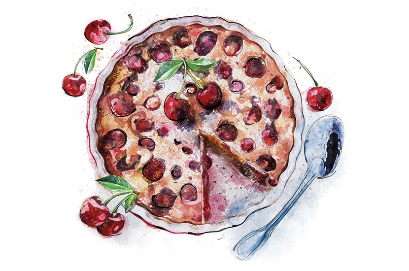 cherry clafoutis