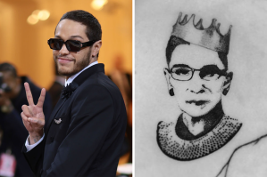 pete davidson ruth bader ginsburg tattoo