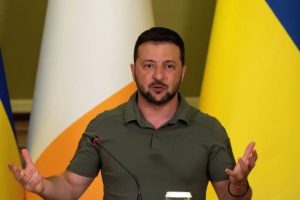 Volodymyr Zelensky, president of Ukraine