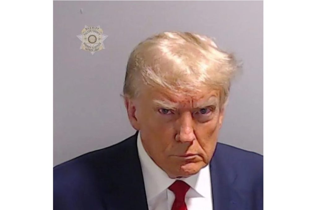 trump mugshot