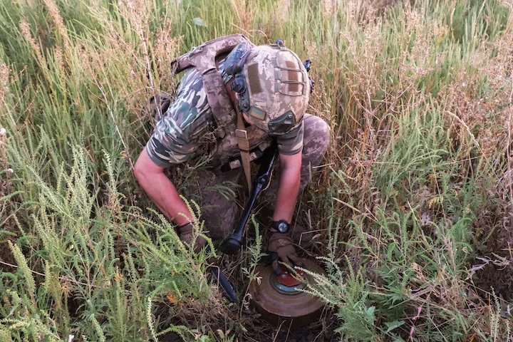 Ukrainian soldiers