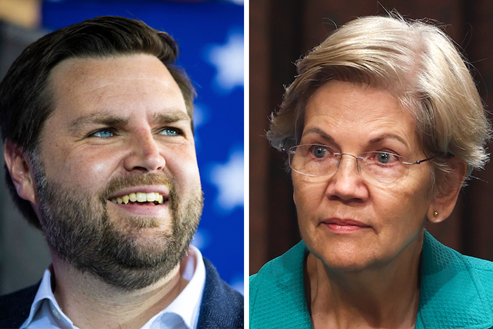 elizabeth warren j.d. vance populism