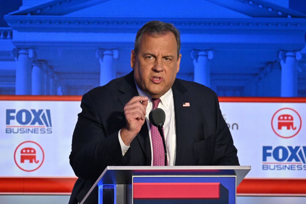 chris christie debate