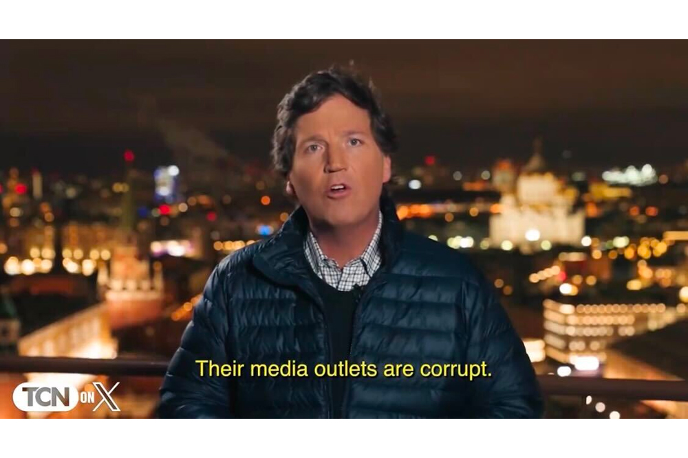 tucker carlson moscow