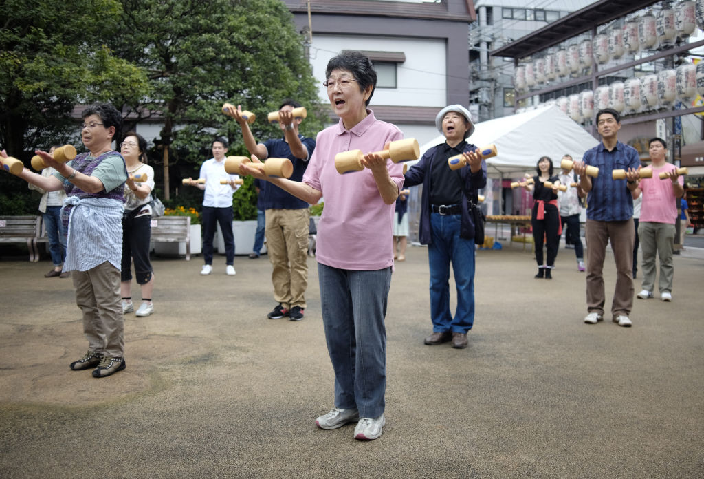 japan elderly