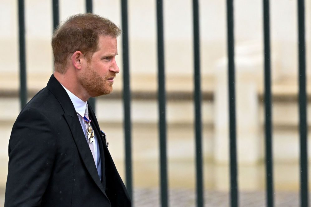 king charles prince harry snub